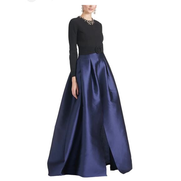 Sachin & Babi Dresses & Skirts - Sachin & Babi Victoria Gown: Navy & Black Sparkle Dress $1095.00 retail price
